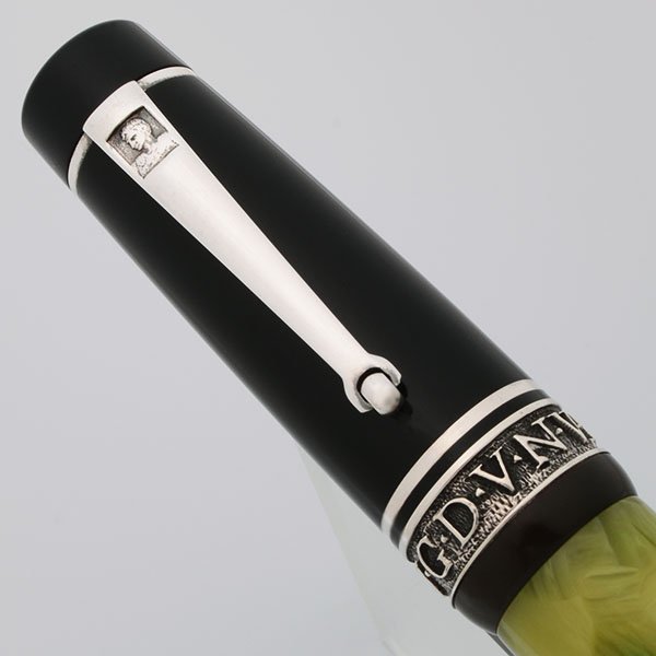 Delta Lugdunum LE Fountain Pen - Sterling Trim (1998), 18k Fine